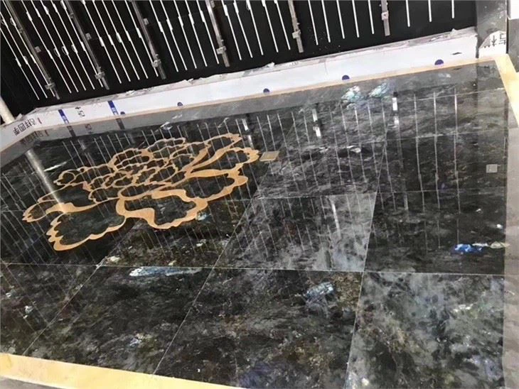 Lemurian Blue Granite Slab Lemurian Blue Granite Slab