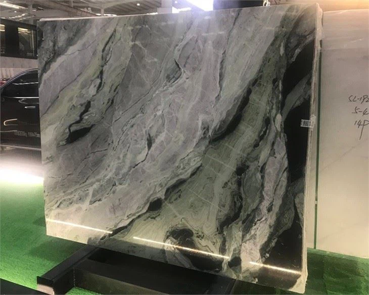 China Panda Green Marble Slabs China Panda Green Marble Slabs