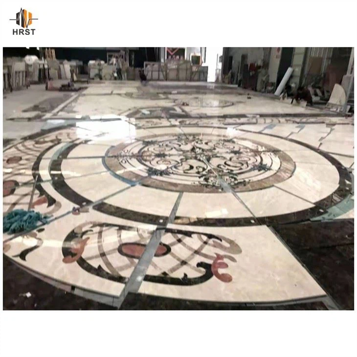 stone medallion for floor