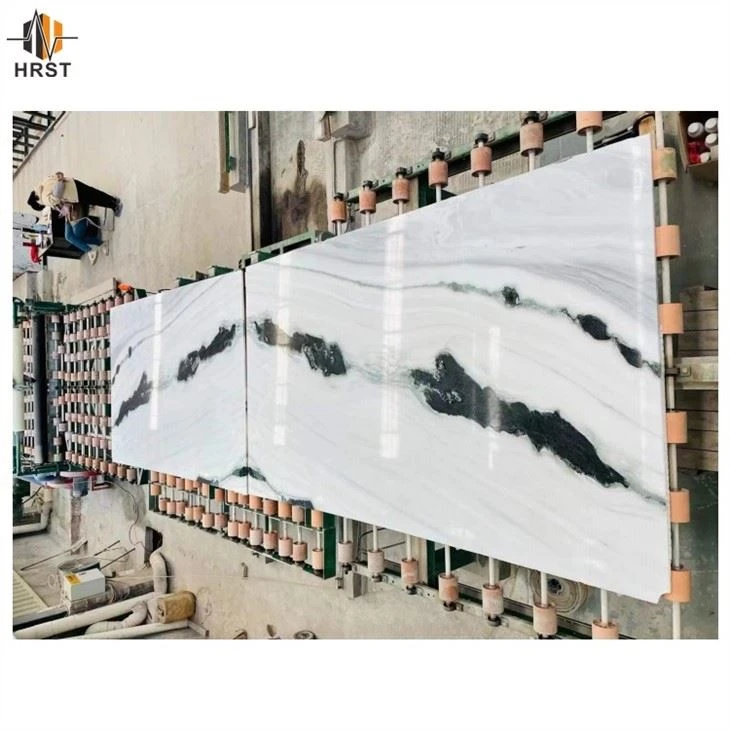 panda white marble flooring