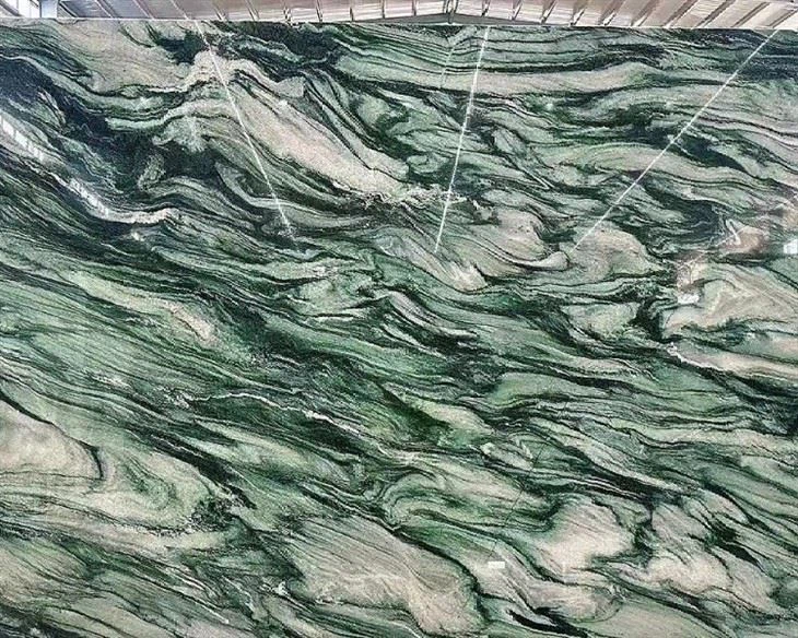 Verde Aurora Quartzite Slab
