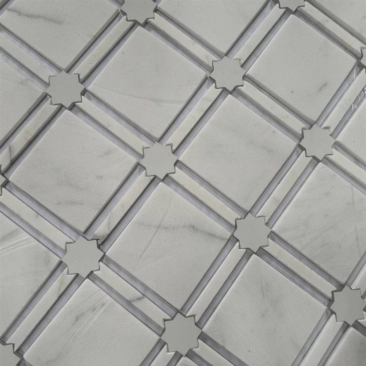 square white mosaic